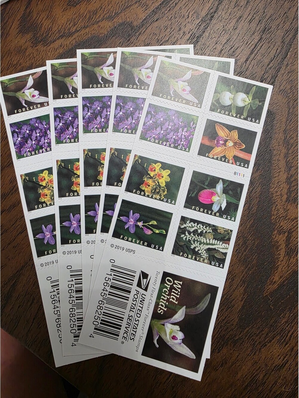 Wild Orchid USPS Forever Stamps